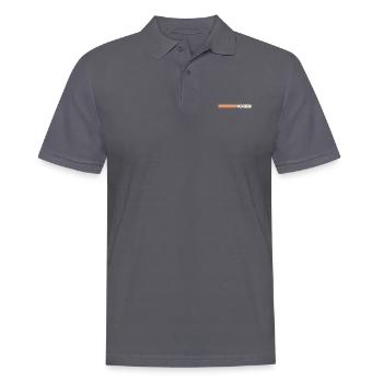 First name for Adrian Style Retro - Men's Polo Shirt - charcoal grey - Front - Nico (186cm)