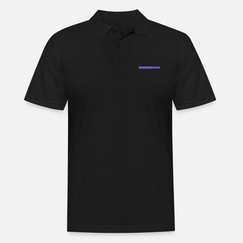 Style Alexia - Männer Poloshirt - Schwarz