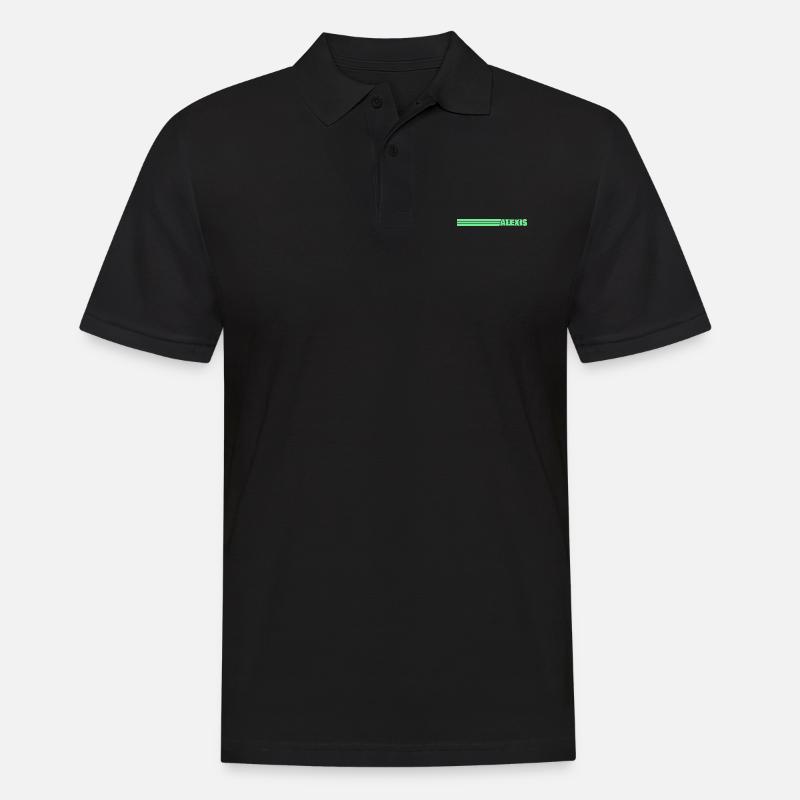 Style Alexis - Polo Homme - noir