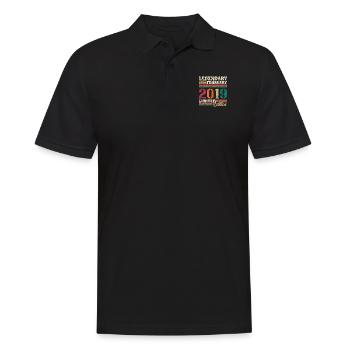 Légendaire Février 2019 édition limitée - Polo Homme - noir - Devant - Kai (181cm)