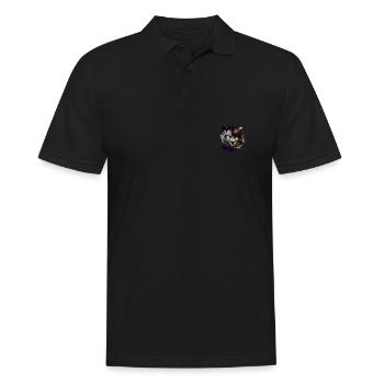 American Samoa - Men's Polo Shirt - black - Front - Kai (181cm)