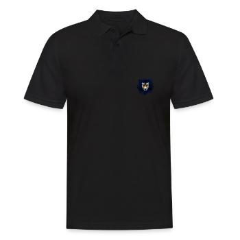 Anguilla - Männer Poloshirt - Schwarz - Vorne - Kai (181cm)