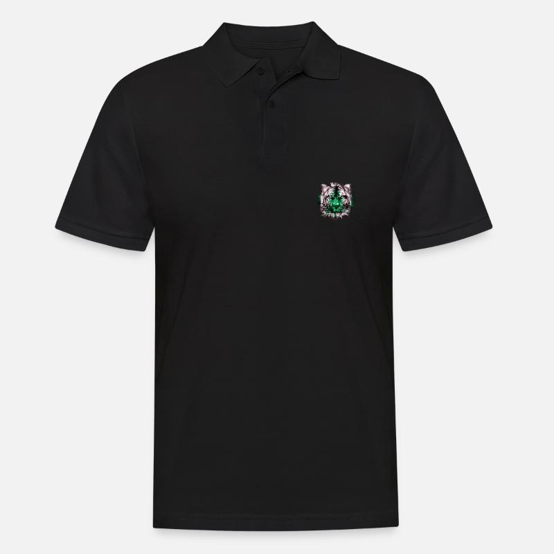 Norfolkinsel - Männer Poloshirt - Schwarz