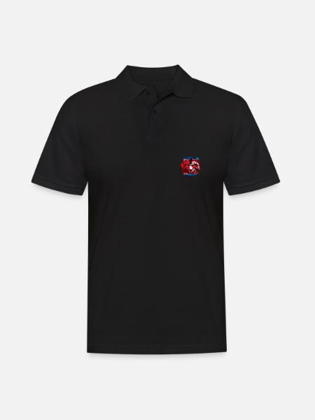 North Korea - Men's Polo Shirt - black