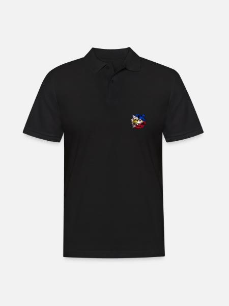 Philippines - Men's Polo Shirt - black