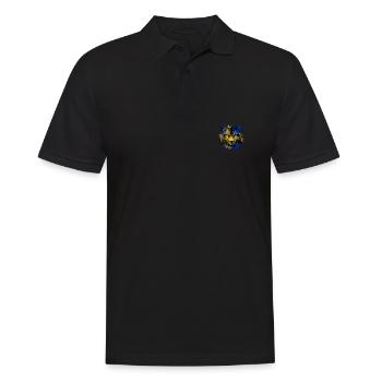 Suède - Polo Homme - noir - Devant - Kai (181cm)