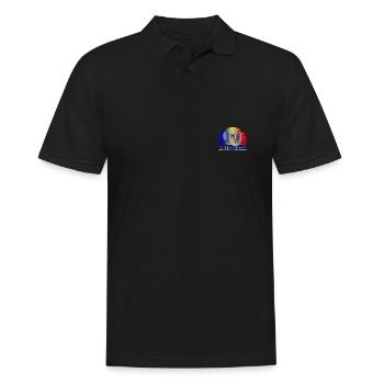 Andorra - Männer Poloshirt - Schwarz - Vorne - Kai (181cm)