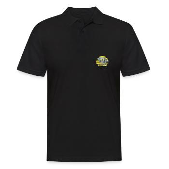 Brunei - Männer Poloshirt - Schwarz - Vorne - Kai (181cm)