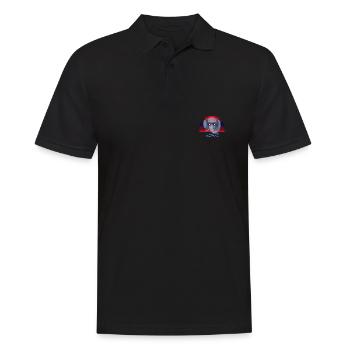 Laos - Männer Poloshirt - Schwarz - Vorne - Kai (181cm)