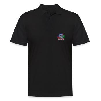 Namibia - Männer Poloshirt - Schwarz - Vorne - Kai (181cm)
