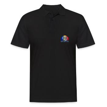 Moldawien - Männer Poloshirt - Schwarz - Vorne - Kai (181cm)