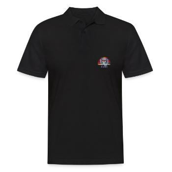 Tibet - Men's Polo Shirt - black - Front - Kai (181cm)