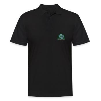 Mauretanien - Männer Poloshirt - Schwarz - Vorne - Kai (181cm)
