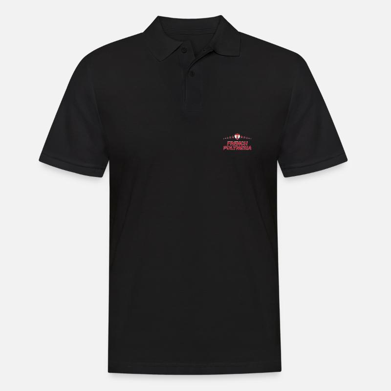 Französisch-Polynesien - Männer Poloshirt - Schwarz