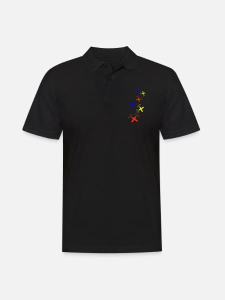 Hammer Symbol - Men's Polo Shirt - black