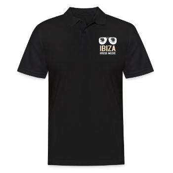 Ibiza Festival - Polo Homme - noir - Devant - Kai (181cm)