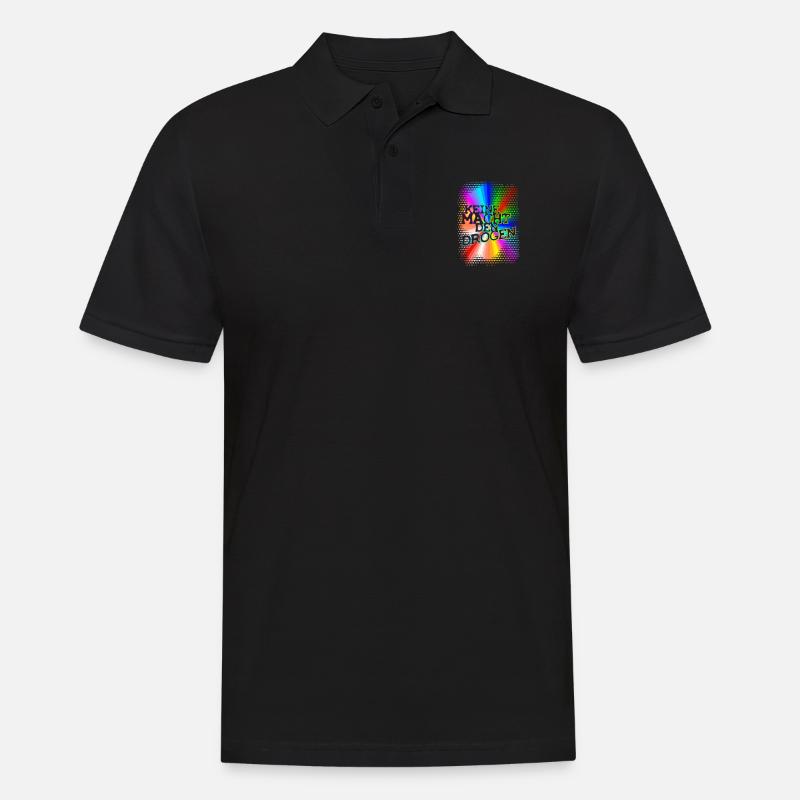 blockedTitle - Männer Poloshirt - Schwarz