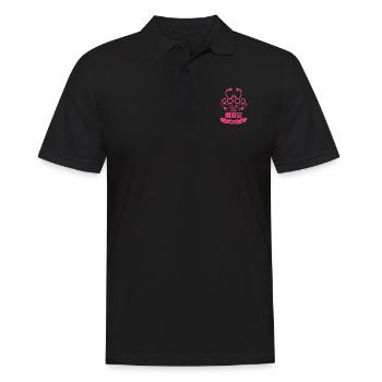 Nurse / nurse - Men's Polo Shirt - black - Front - Kai (181cm)
