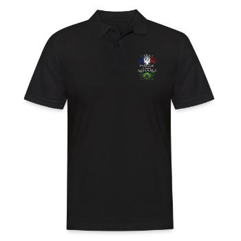Racines Brésiliennes - Polo Homme - noir - Devant - Kai (181cm)