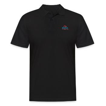 Junggesellenabschied - Männer Poloshirt - Schwarz - Vorne - Kai (181cm)