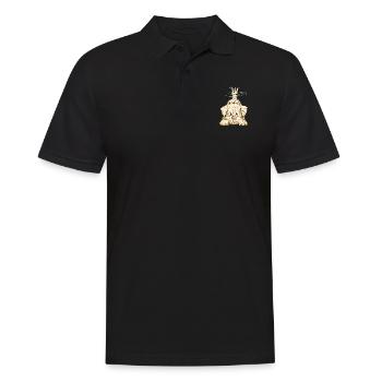 Pili2 3 - Men's Polo Shirt - black - Front - Kai (181cm)