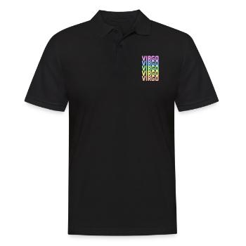 Vierge - Polo Homme - noir - Devant - Kai (181cm)