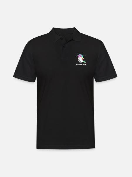 Beurk des gens - Polo Homme - noir