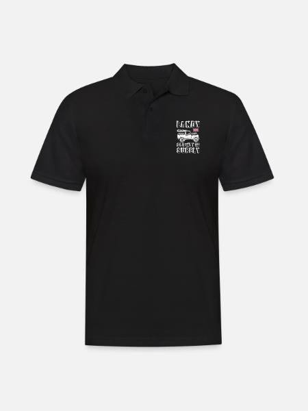Landy Slowly But Surely - Men's Polo Shirt - black