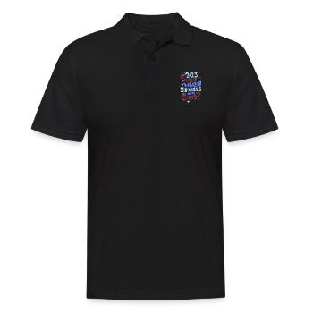 2023 - Männer Poloshirt - Schwarz - Vorne - Kai (181cm)