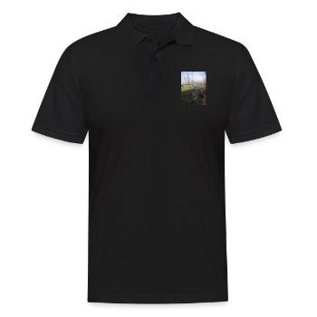 Dawn - Men's Polo Shirt - black - Front - Kai (181cm)