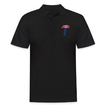 Hégenheim Alsace Hégenheim Souvenir - Men's Polo Shirt - black - Front - Kai (181cm)