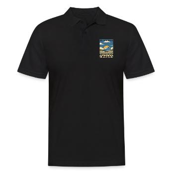 Support for Farmers #2 - Men's Polo Shirt - black - Front - Kai (181cm)
