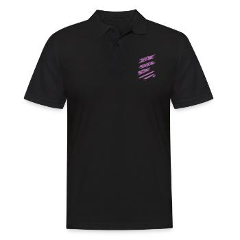Idée actuelle Geek Lecture Culture Heureuse Déclaration - Polo Homme - noir - Devant - Kai (181cm)