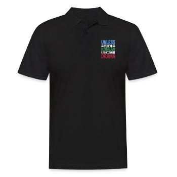 Drôle de dicton pour les fans de K-pop - Polo Homme - noir - Devant - Kai (181cm)