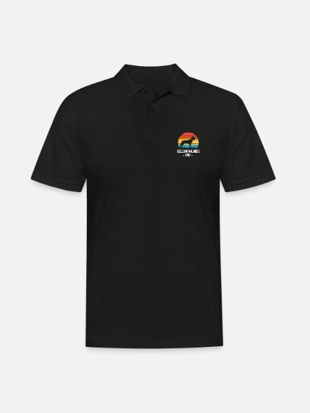 Malinois Belgian Shepherd - Men's Polo Shirt - black