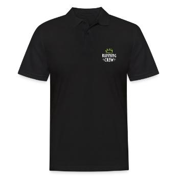 Équipe de course - Polo Homme - noir - Devant - Kai (181cm)