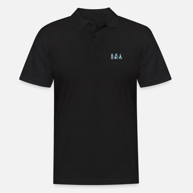 Zaubertrank - Männer Poloshirt - Schwarz