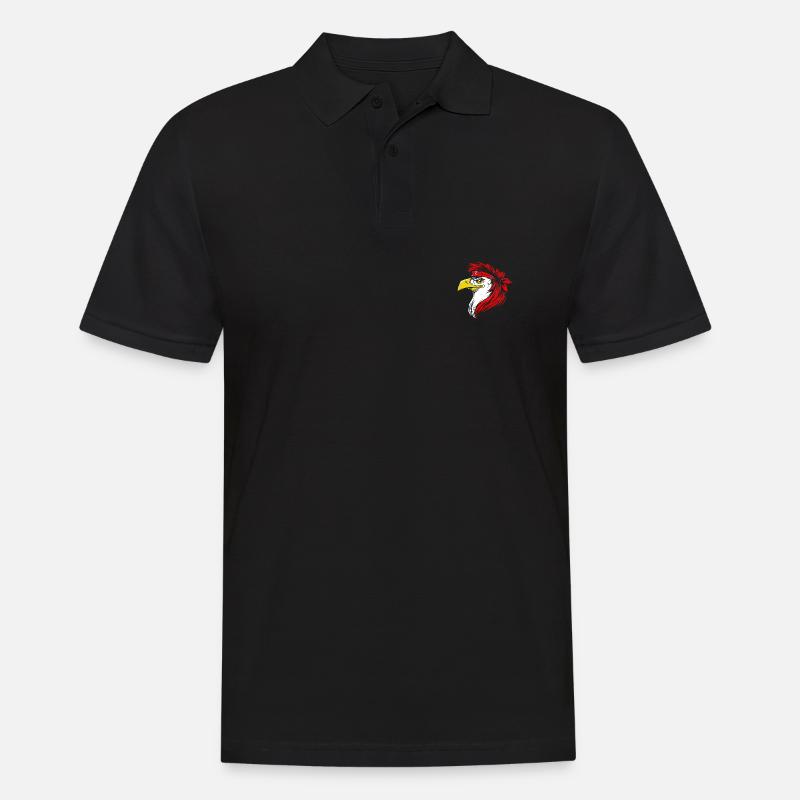 Aceh - Männer Poloshirt - Schwarz