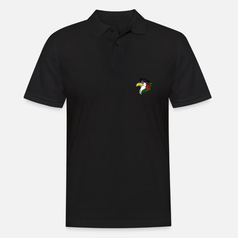 Afghanistan - Männer Poloshirt - Schwarz