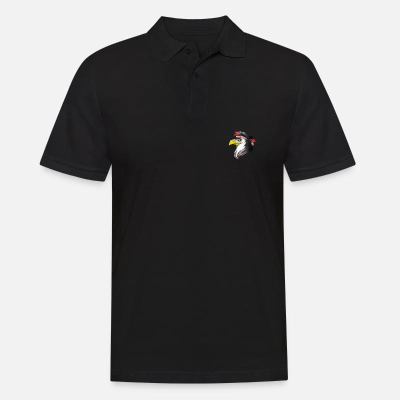 Ägypten - Männer Poloshirt - Schwarz
