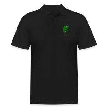 Cadeau de basket-ball femme - Polo Homme - noir - Devant - Kai (181cm)