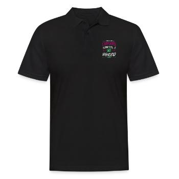 Idée cadeau Citation drôle Sabrina Carpenter T-shirts - Polo Homme - noir - Devant - Kai (181cm)