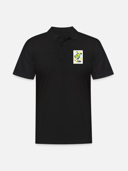 OMANKLEÏA 7 - Polo Homme - noir