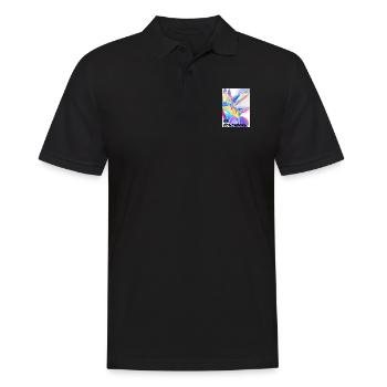 Be Colorful - Men's Polo Shirt - black - Front - Kai (181cm)
