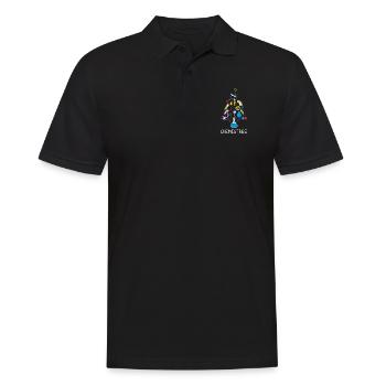 Oh Chemistree Funny Chemist Christmas Tree - Men's Polo Shirt - black - Front - Kai (181cm)