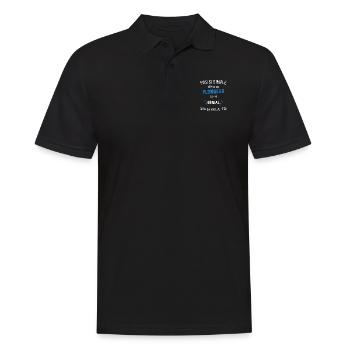 T-shirt Plongeur Génial - Polo Homme - noir - Devant - Kai (181cm)
