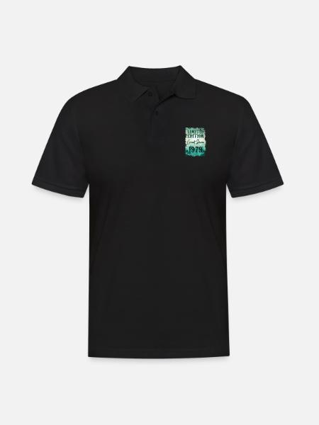 Einzigartig seit 1979 - Männer Poloshirt - Schwarz