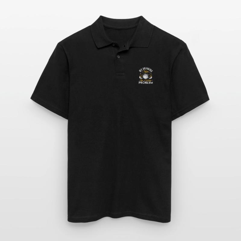 My Drinking Team Has A Golf Problem Golfing Golfer Männer Poloshirt