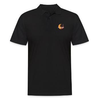 Capitola California Cool Palm Tree Native - Männer Poloshirt - Schwarz - Vorne - Kai (181cm)