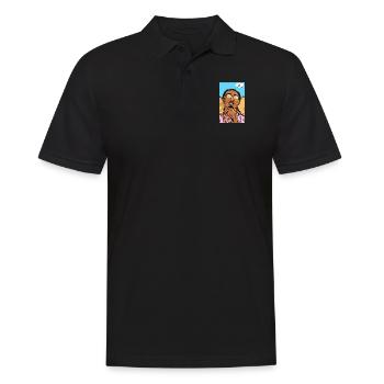 I'm in LOVE WITH COCO - Polo Homme - noir - Devant - Kai (181cm)